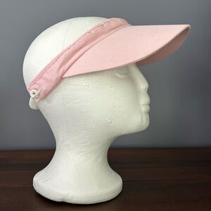 Pink golf visor